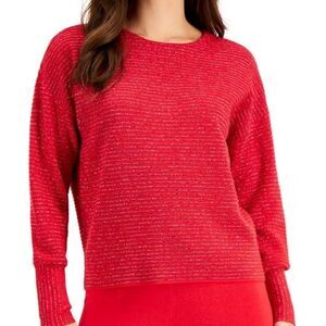 Alfani Shine-Striped Sweater Sz XL NWT